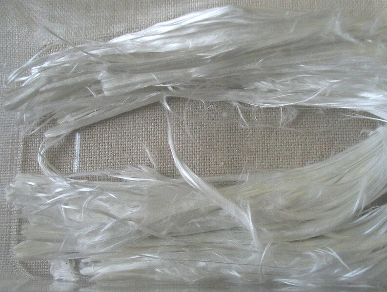asbestos silky tremolite fibres