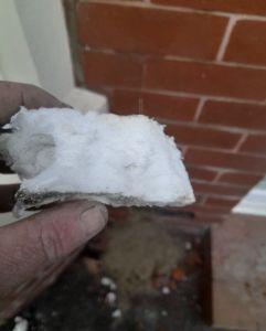 Urea Formaldehyde Foam Insulation used instead of asbestos in cavity wall